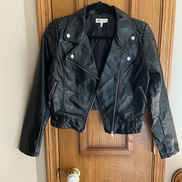 h&m faux leather moto jacket - Picture 4 of 4